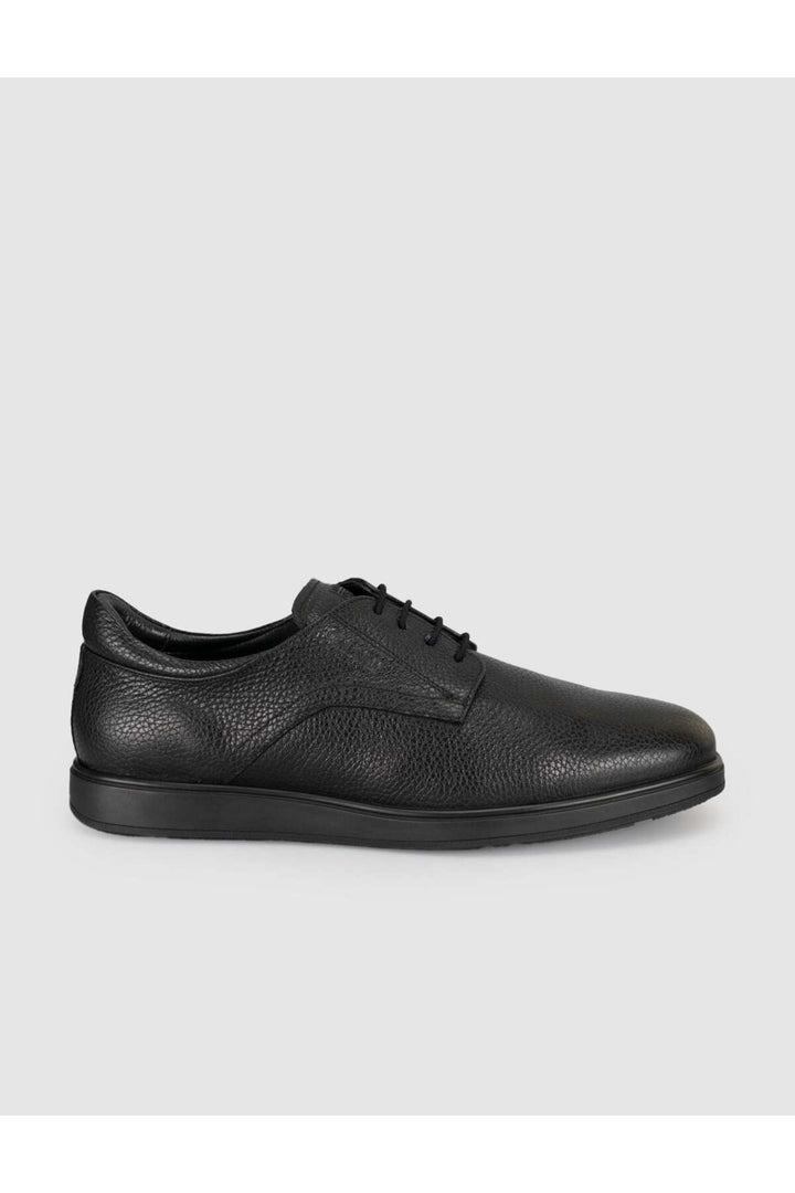 Cabani Shoes Chaussures classiques pour hommes en cuir véritable noires - Multicolore