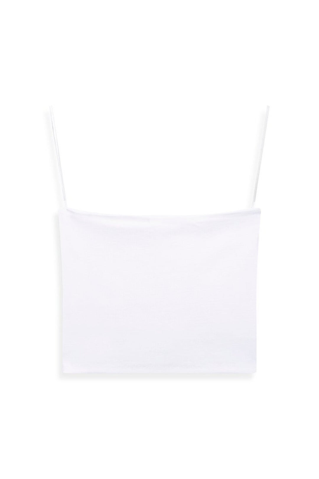 LTB Singlet blanc court basique sans bretelles