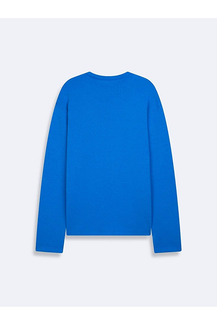 LTB Sweat-shirt bleu - Bleu̇_2525