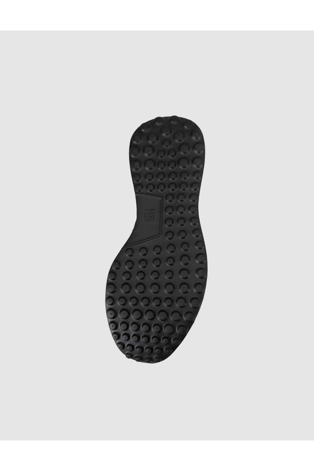 Cabani Shoes Sneakers pour hommes en cuir véritable tricot noir - Multicolore