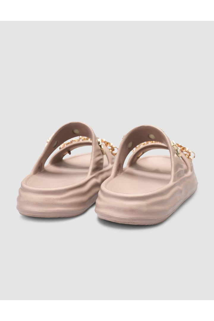 Cabani Shoes Snx Charme Détail Vison Femme Sandale Eva - Vison