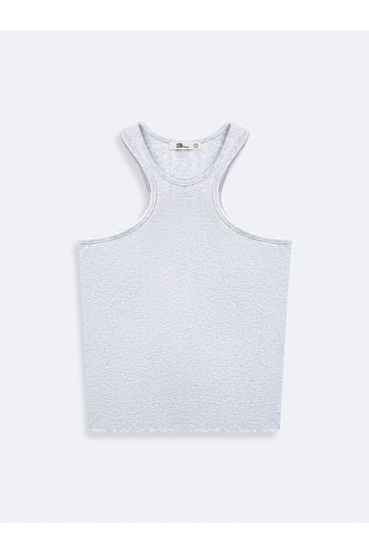 LTB Singlet basique gris côtelé sans manches