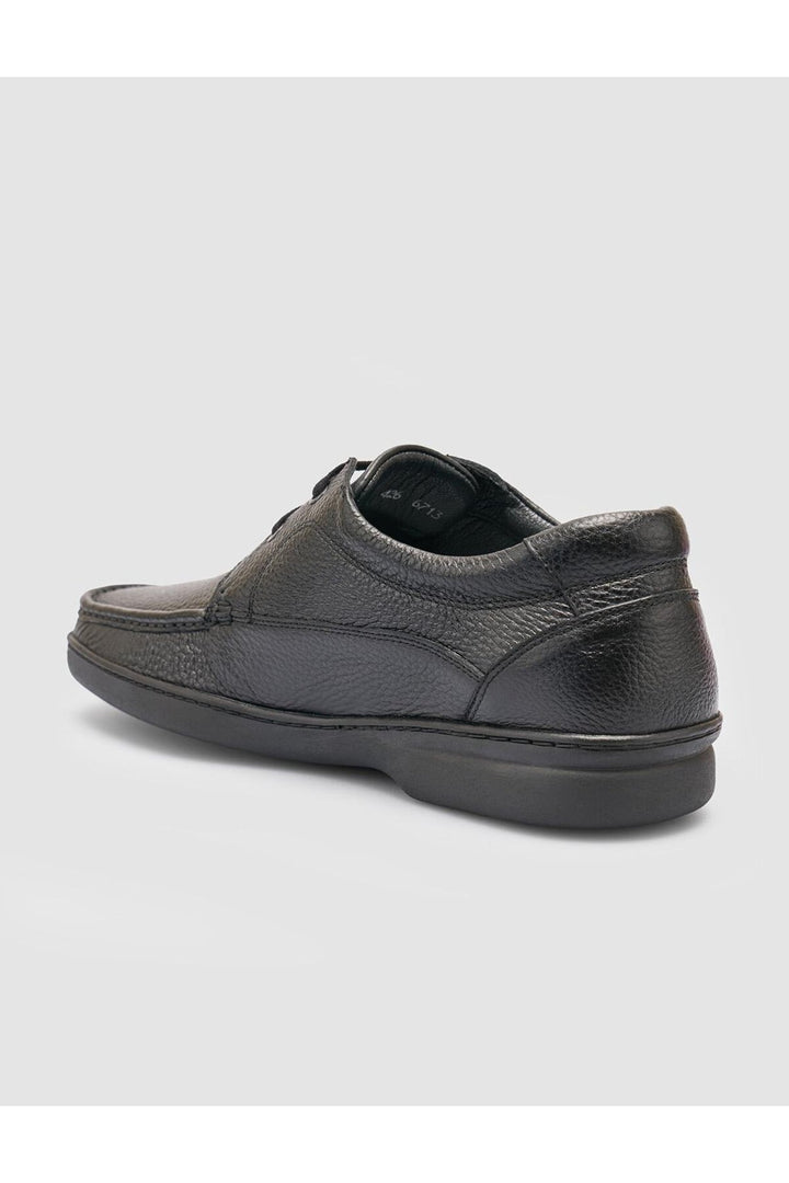 Cabani Shoes Chaussures de ville pour hommes en cuir véritable noir 100% - Multicolore