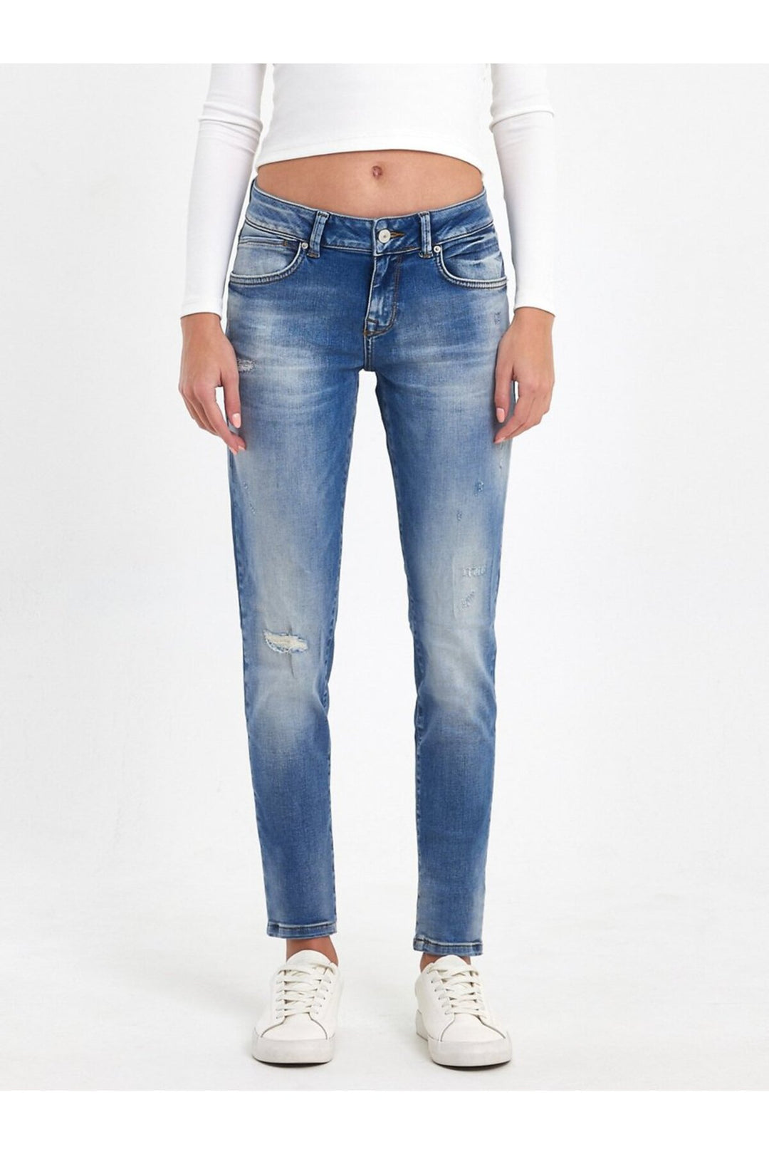 LTB Pantalon Nicole bleu indigo - Bleu