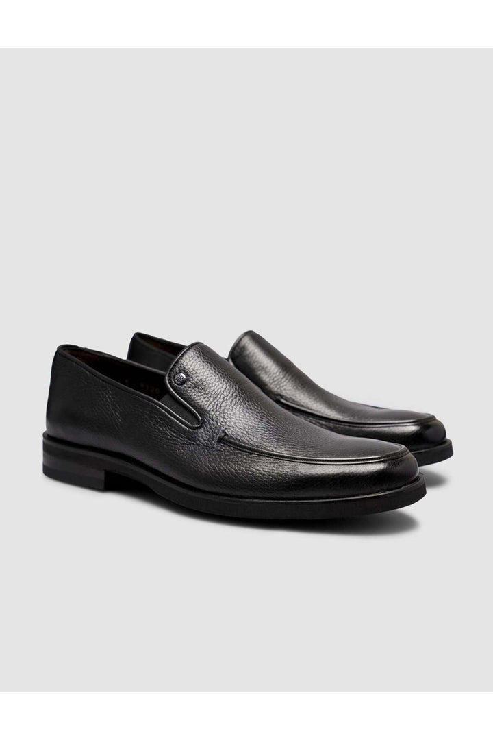 Cabani Shoes Chaussures noires modernes classiques en cuir premium pour homme - Multicolore