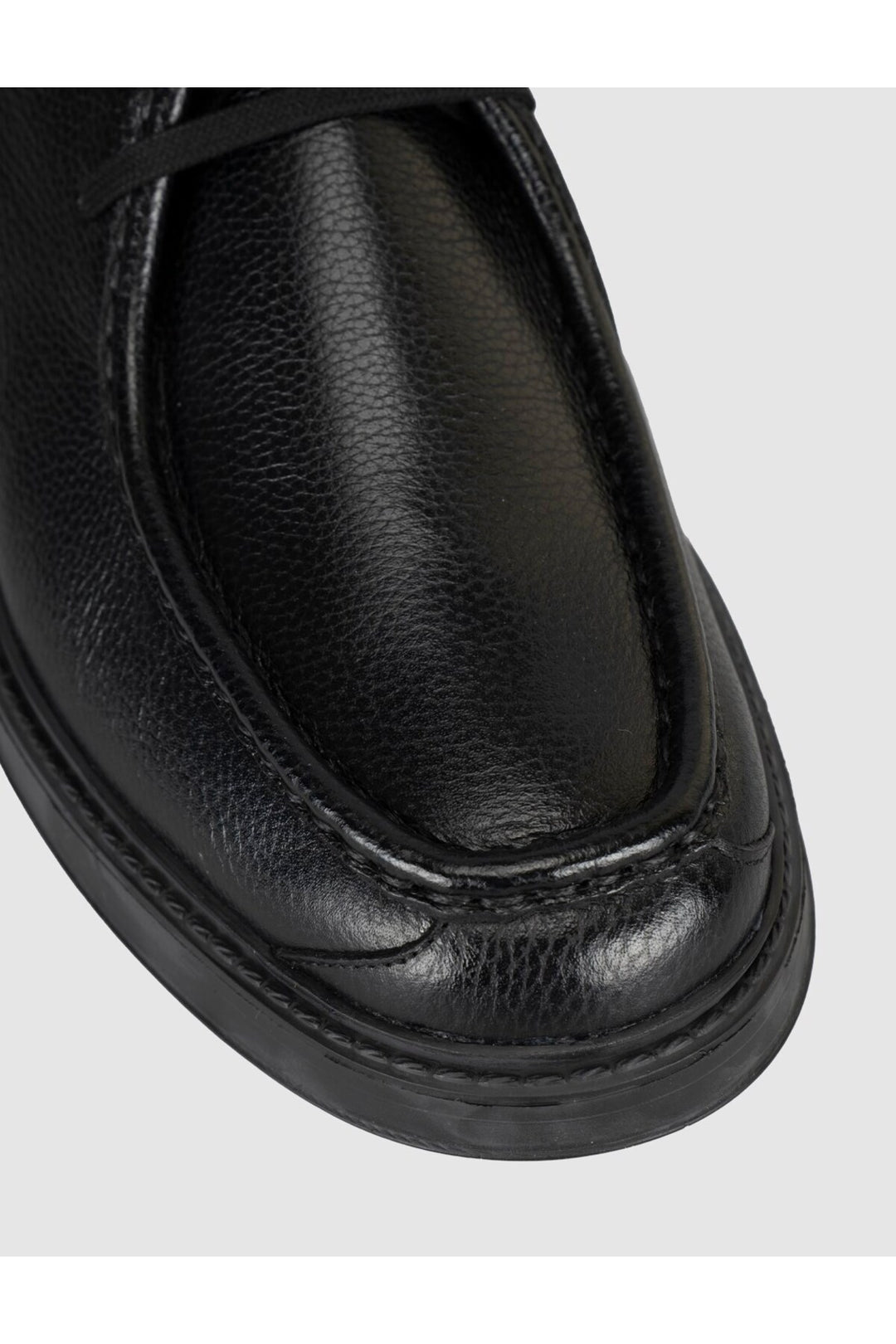 Cabani Shoes Chaussures décontractées pour hommes en cuir véritable noires - Multicolore