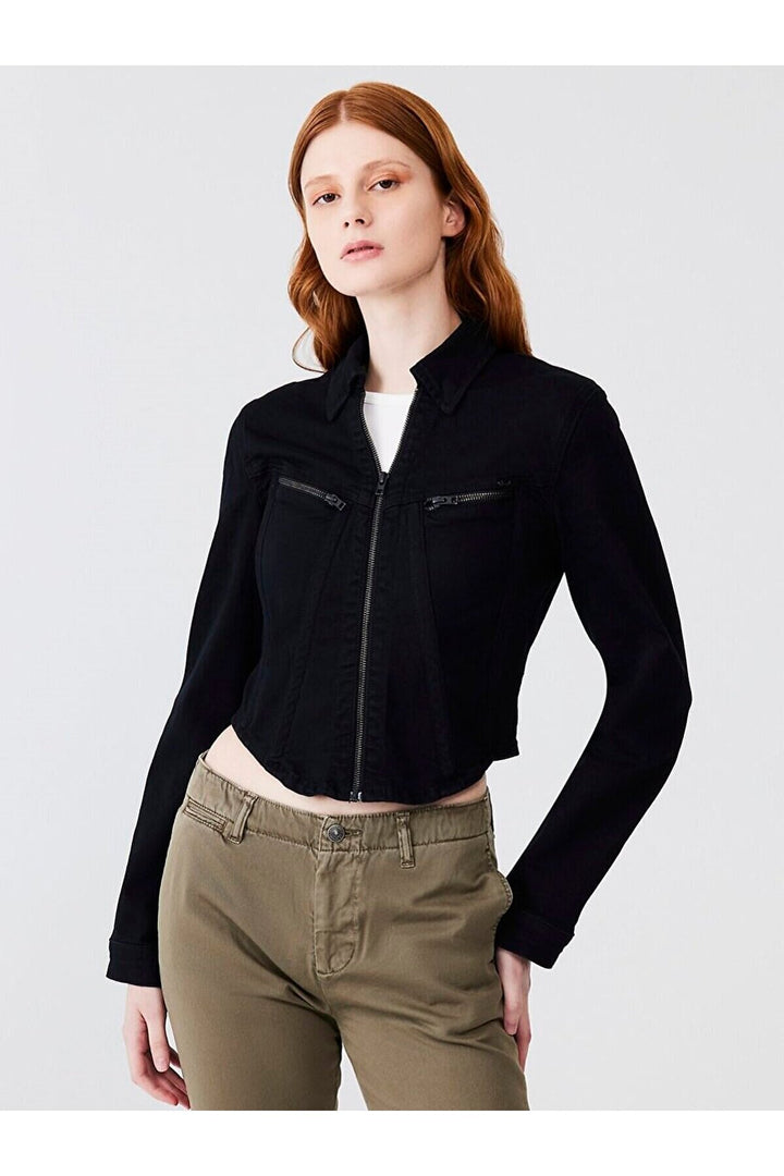 LTB Veste courte avec bandeau sur les yeux