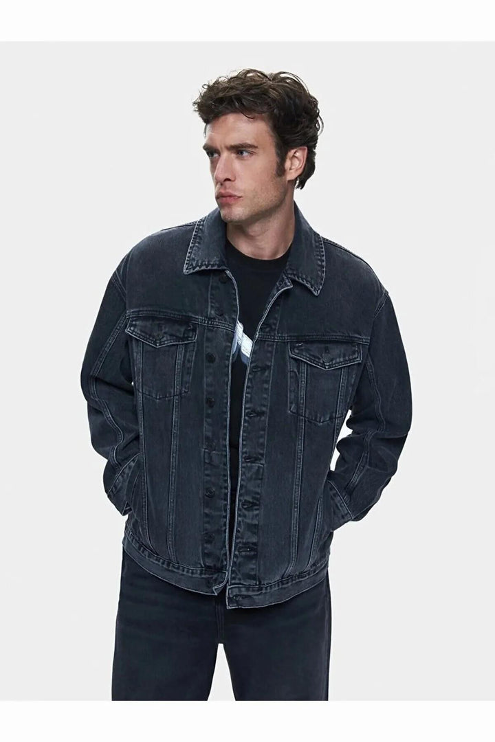 LTB Veste en jean Andreas Hella Wash pour homme