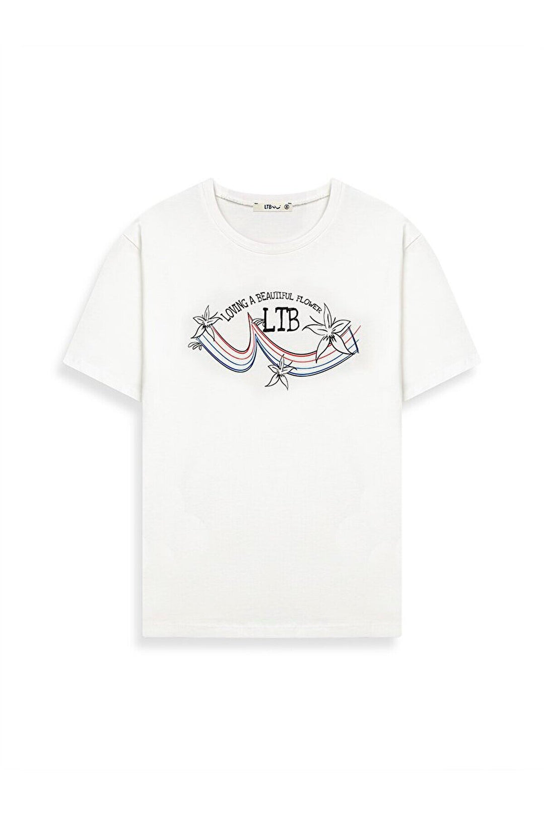LTB T-shirt Blanc - Blanc_100