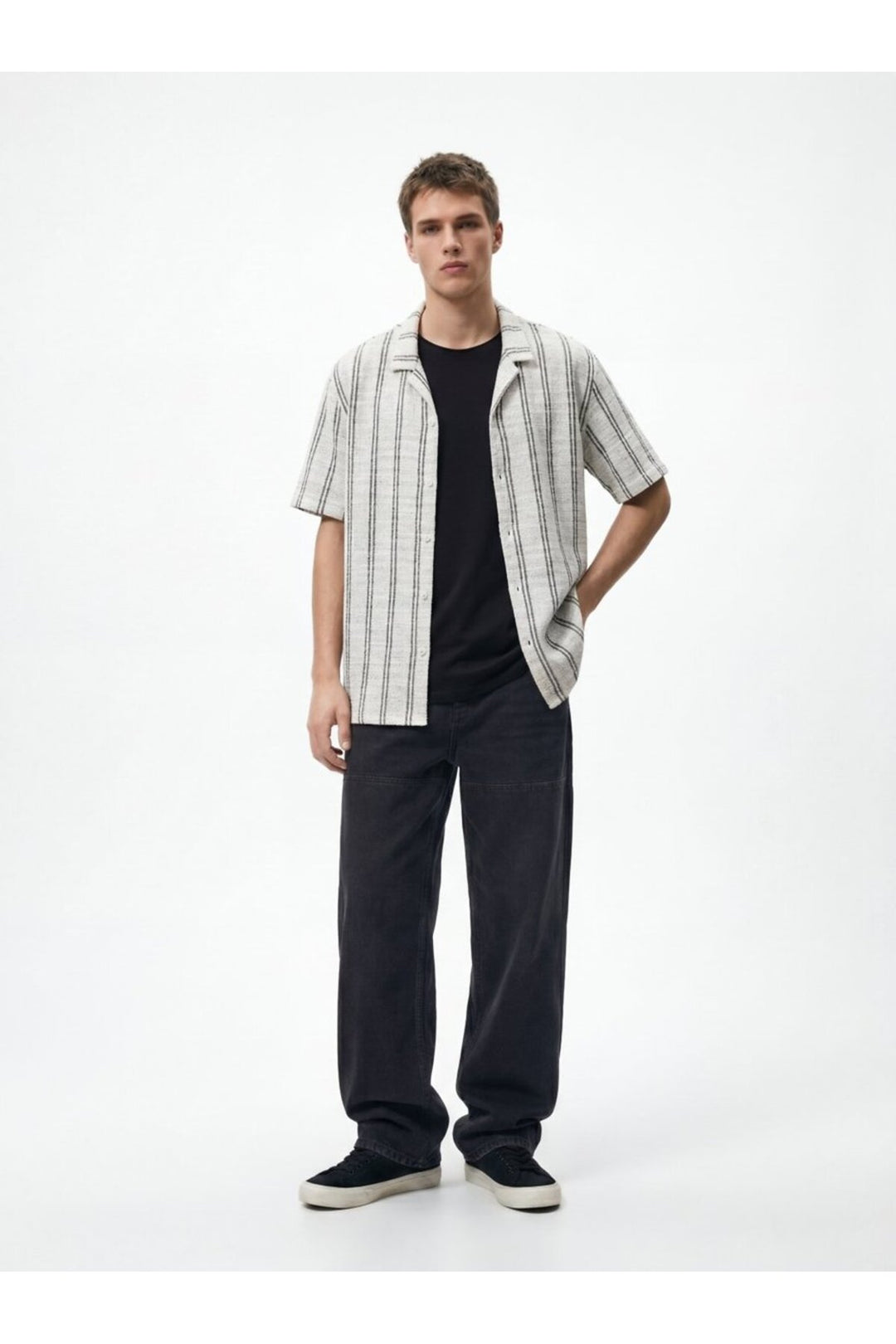 LTB T-shirt Interlock Relaxed Noir - Noir