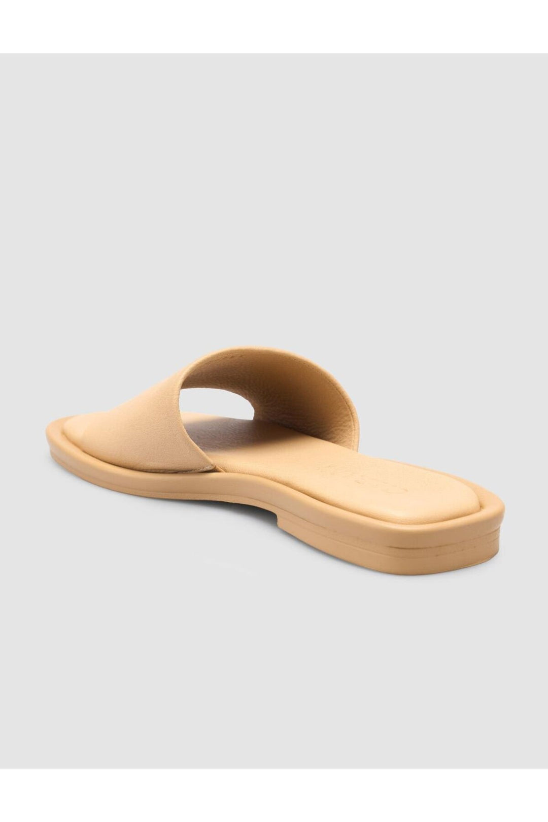 Cabani Shoes %100 Cuir véritable Chaussons femme Beige - Multicolore