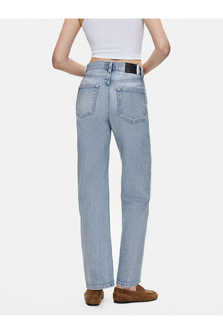 LTB Pantalon en jean coupe droite à taille haute Vanetta