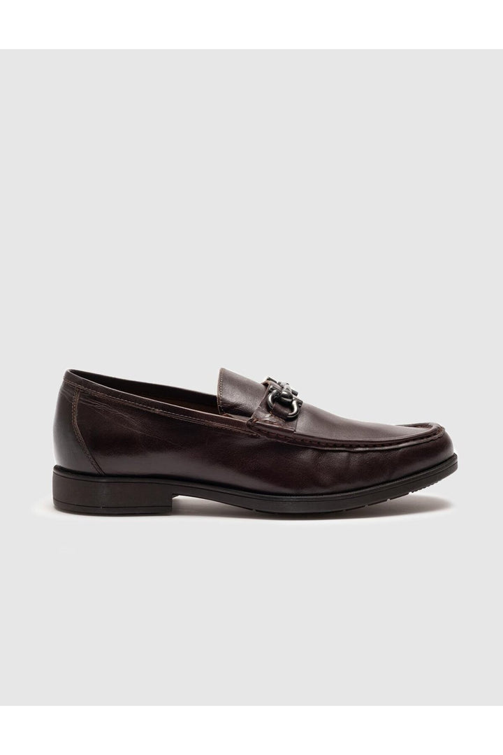 Cabani Shoes Chaussures de ville pour hommes en cuir véritable marron - Marron