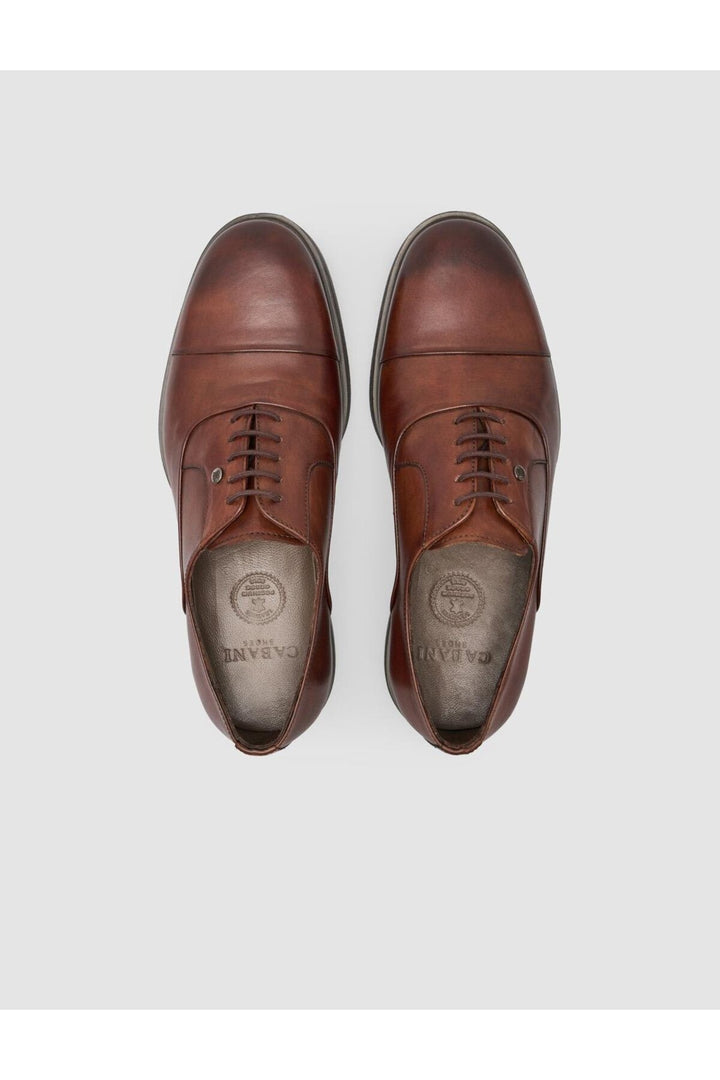 Cabani Shoes %100 Cuir véritable Chaussures classiques pour hommes Marron - Multicolore