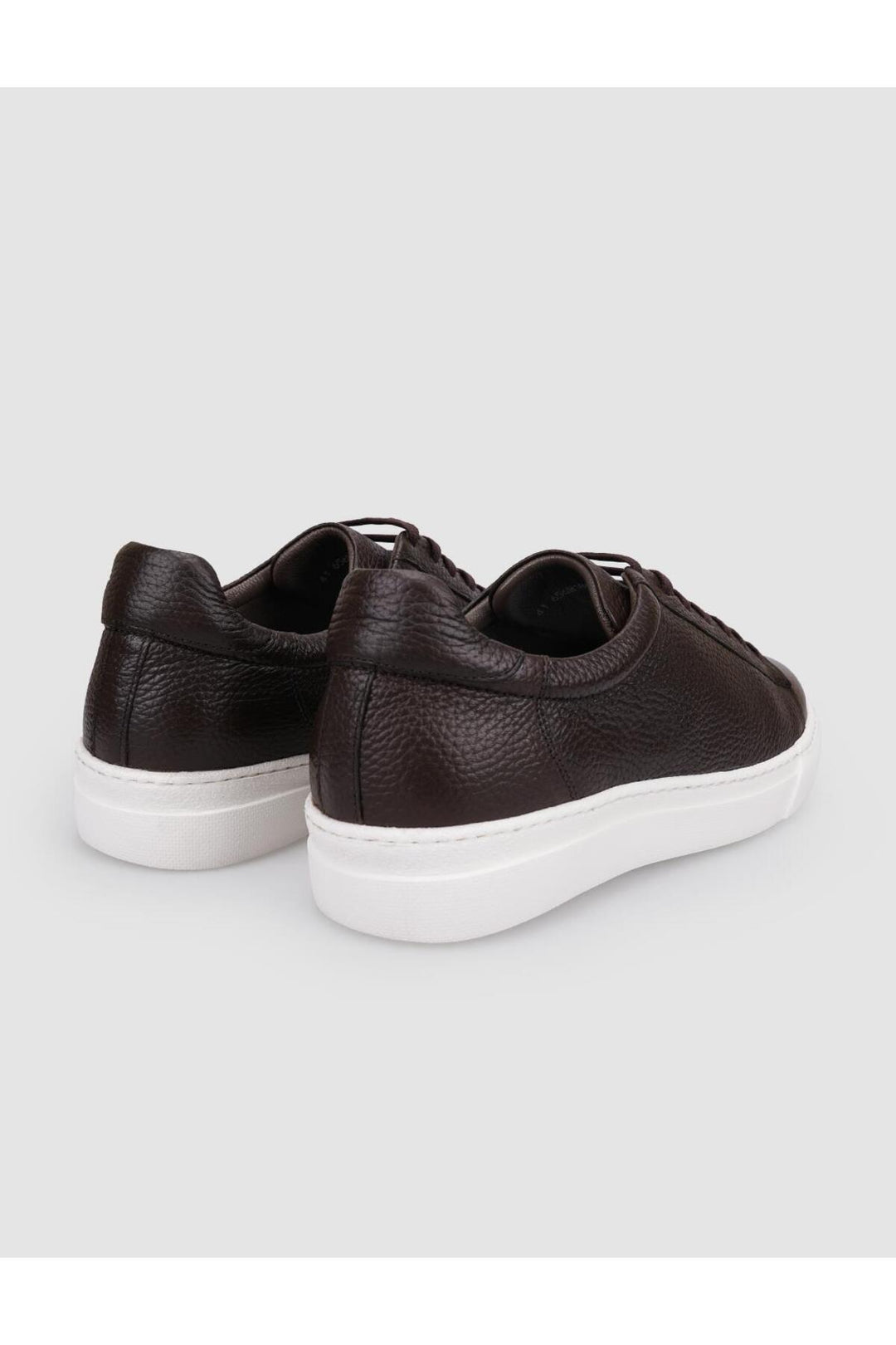 Cabani Shoes %100 Cuir Véritable Chaussures de Sport pour Hommes à Lacets Marron - Marron