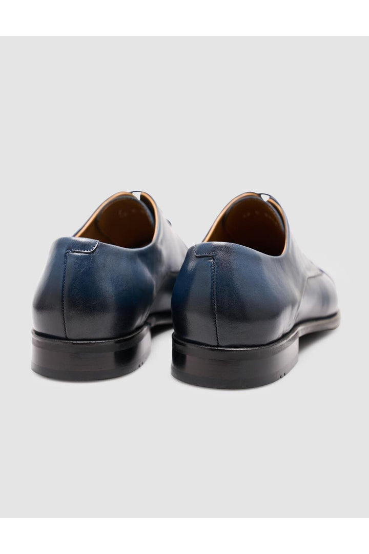 Cabani Shoes %100 Cuir véritable Chaussures classiques pour hommes Bleu marine - Bleu marine