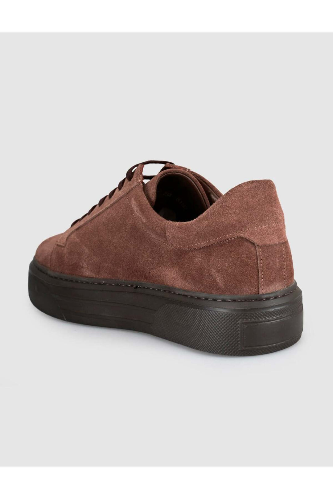 Cabani Shoes Baskets pour hommes en cuir suédé vison véritable - Multicolore