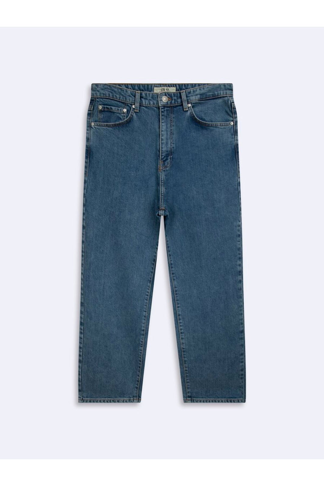 LTB Pantalon Jean Indigo Mi-Dark Baggy Leron - mid Indigo