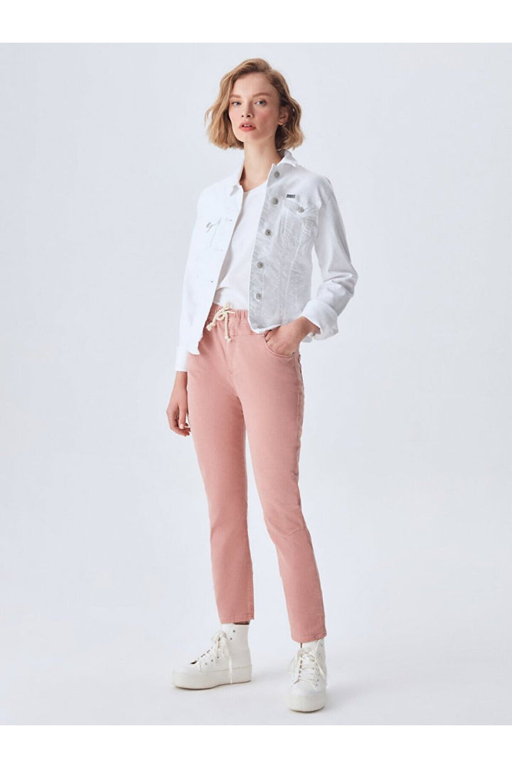LTB Dean X Veste en Jean Coupe Droite - Blanc_100