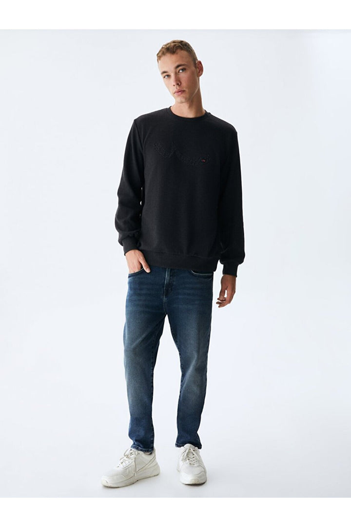LTB Sweat anthracite avec logo