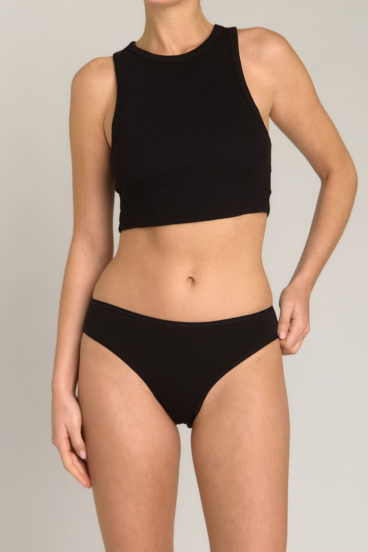 Lovely Things DAISY Culotte Micro Modal - Noir