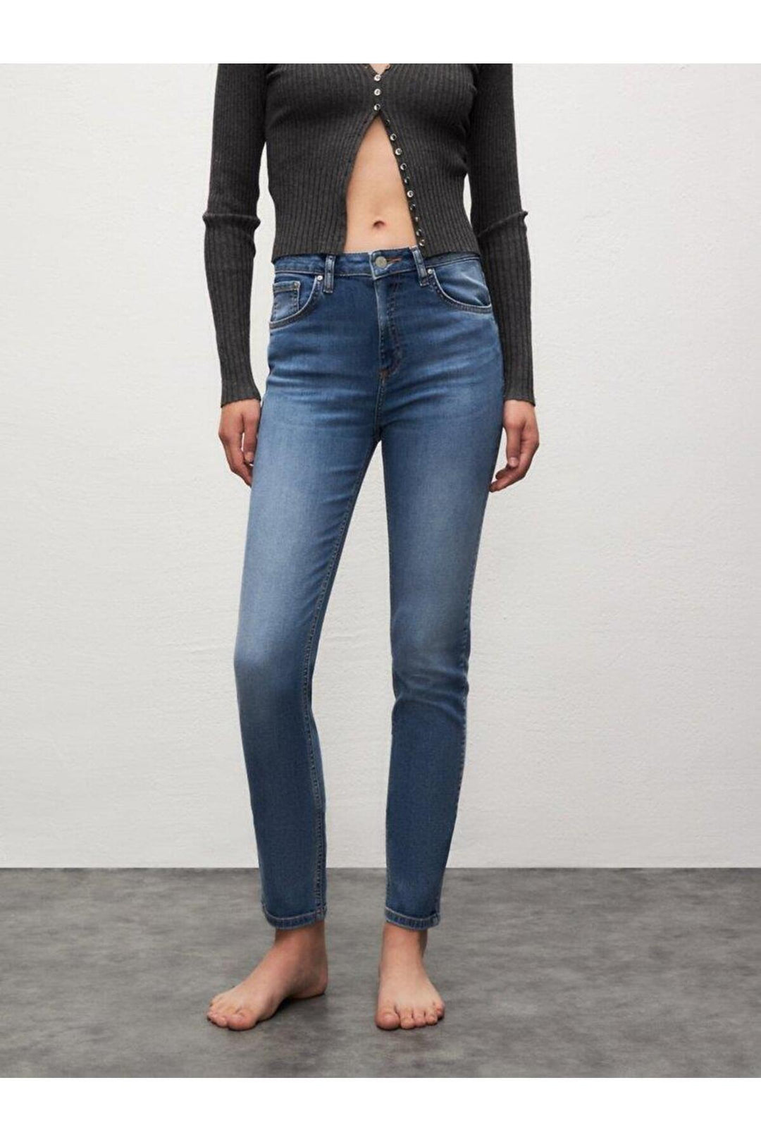 LTB Pantalon en jean slim taille haute Ronna X Inessa