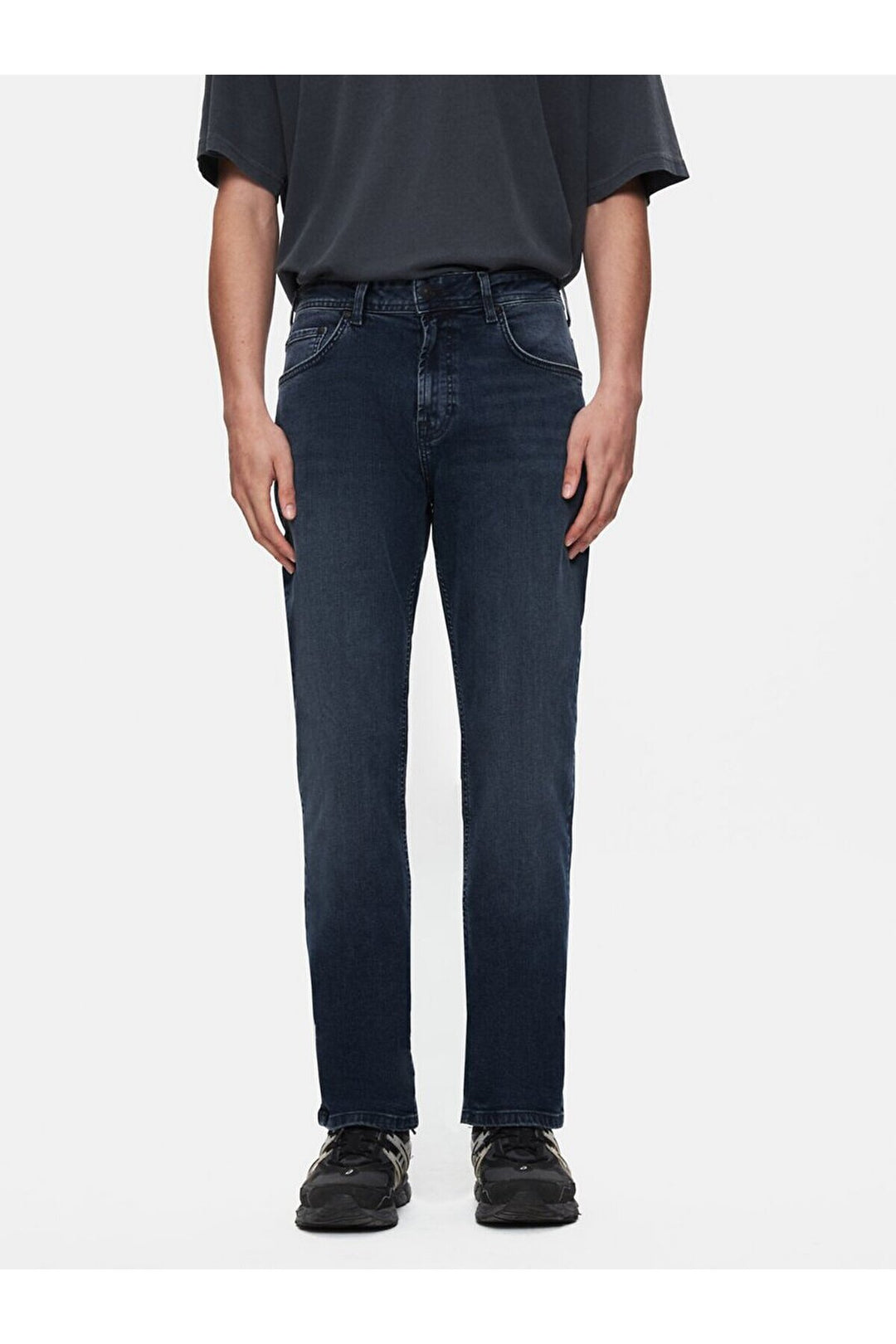 LTB Pantalon en jean à taille moyenne uni Paul P