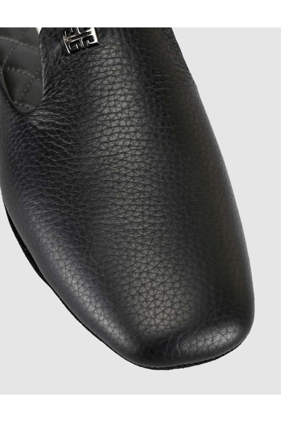 Cabani Shoes Sandales premium en cuir véritable matelassé noir pour femme avec semelle intérieure. - Noir
