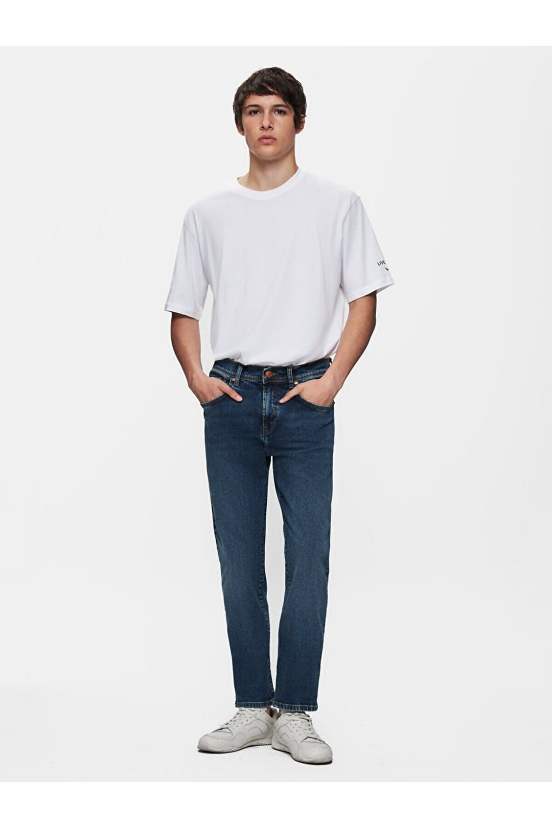 LTB Pantalon en jean à taille moyenne Sawyer P Narrow Leg