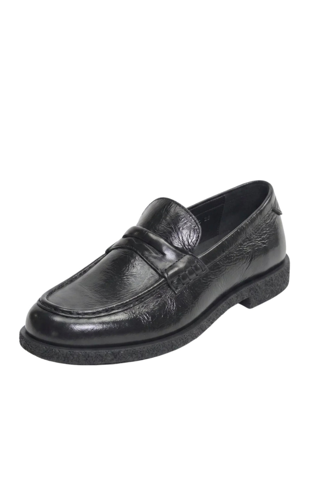 Wavelys Gabri Chaussures Femme Élégantes Confortables en Cuir Véritable Noir à Semelle Souple et Flexible - Noir