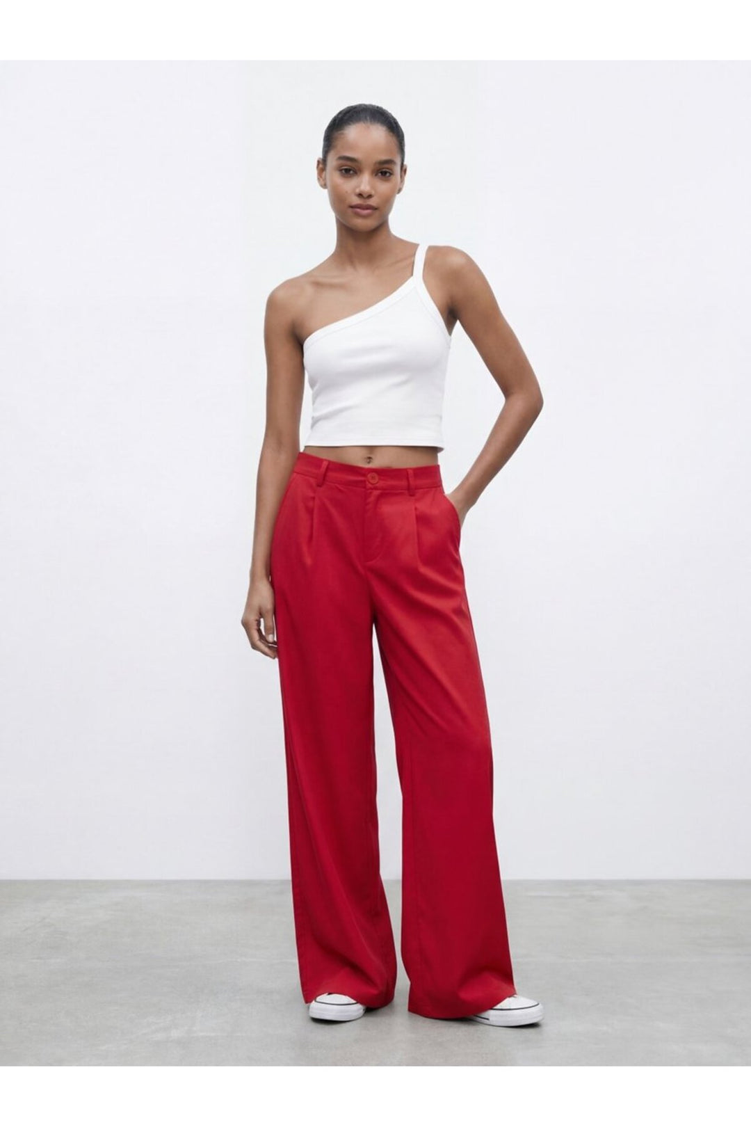 LTB Pantalon Rouge - Multicolore