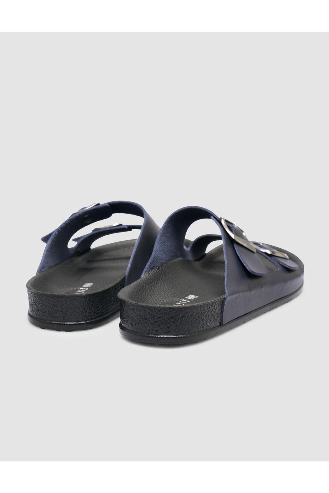 Cabani Shoes Tongs pour hommes bleu marine avec détail de boucle - Bleu marine