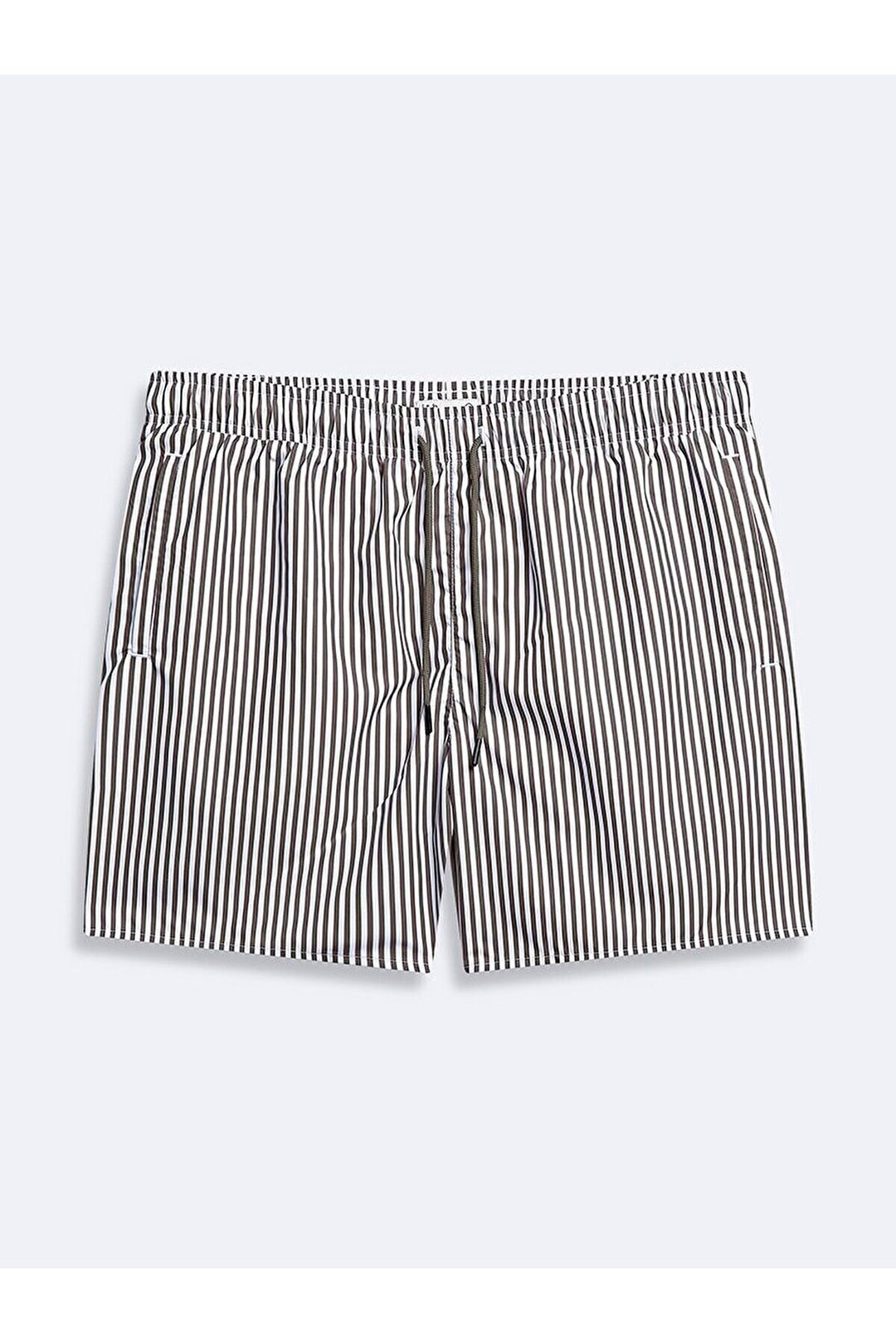 LTB Short de bain de mer vert classique à rayures