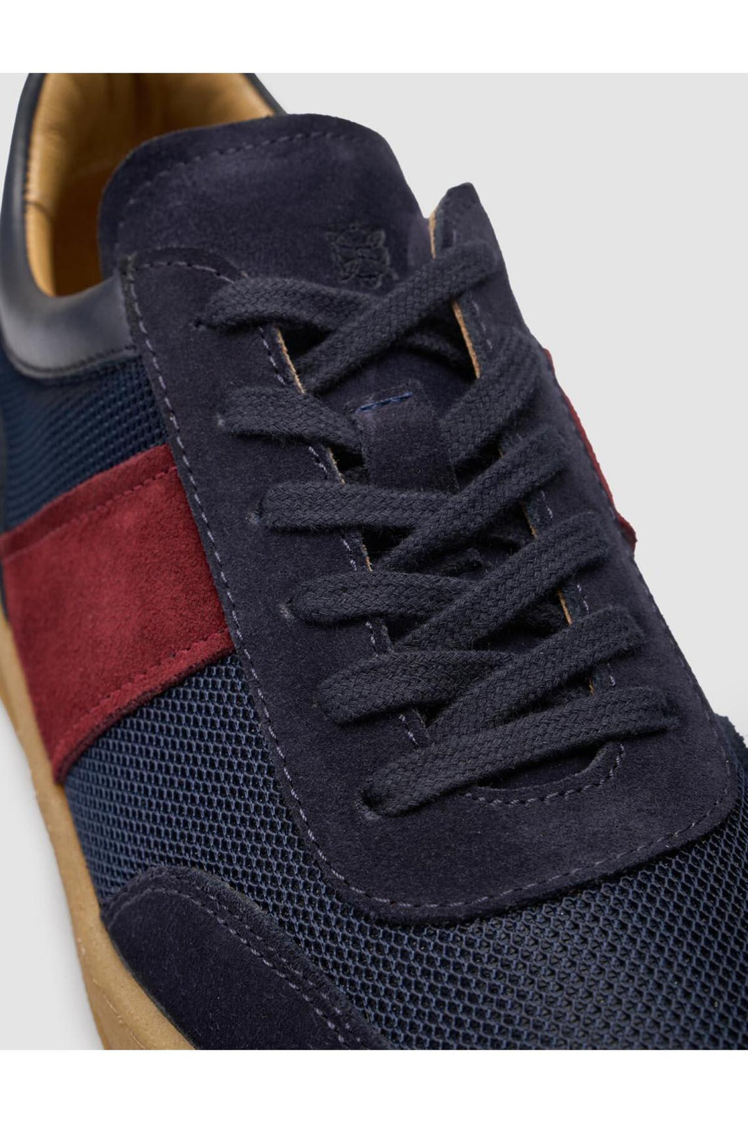Cabani Shoes %100 Cuir Véritable Daim Bleu marine Chaussures de Sport Femme - Bleu marine