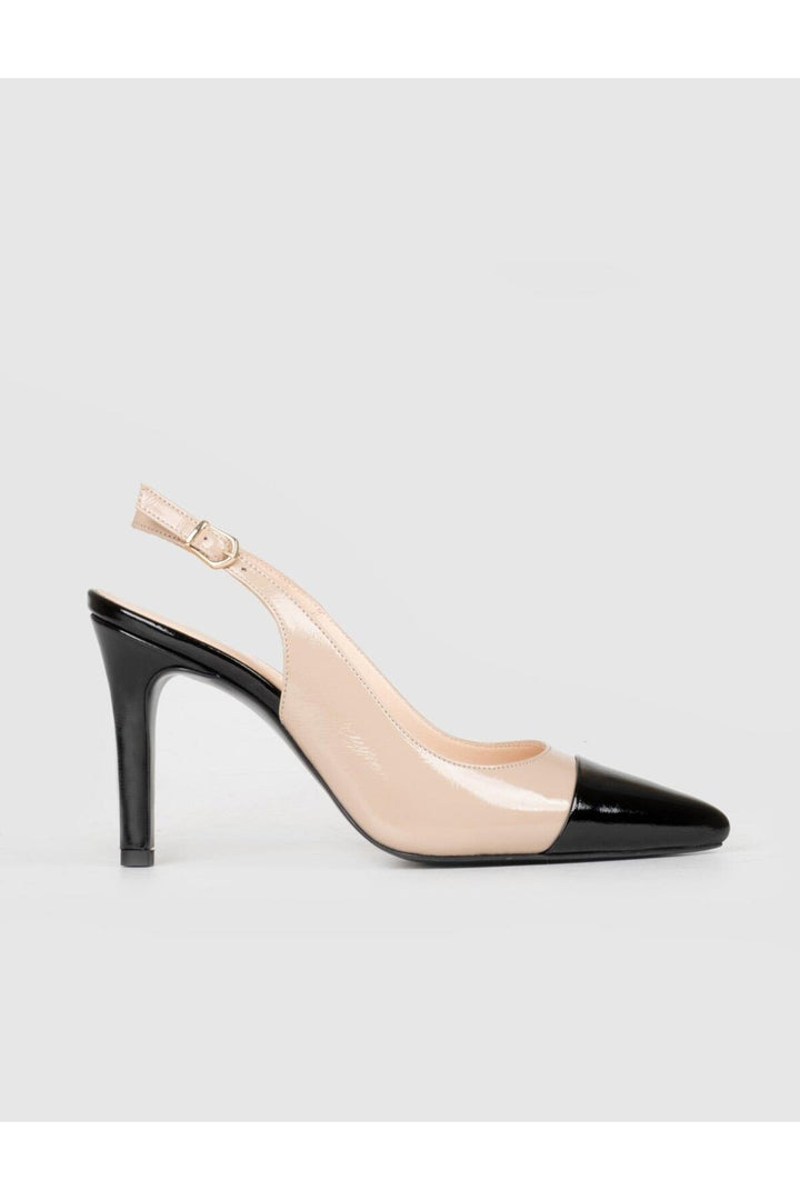 Cabani Shoes Chaussures à talons fins en cuir véritable beige - Beige