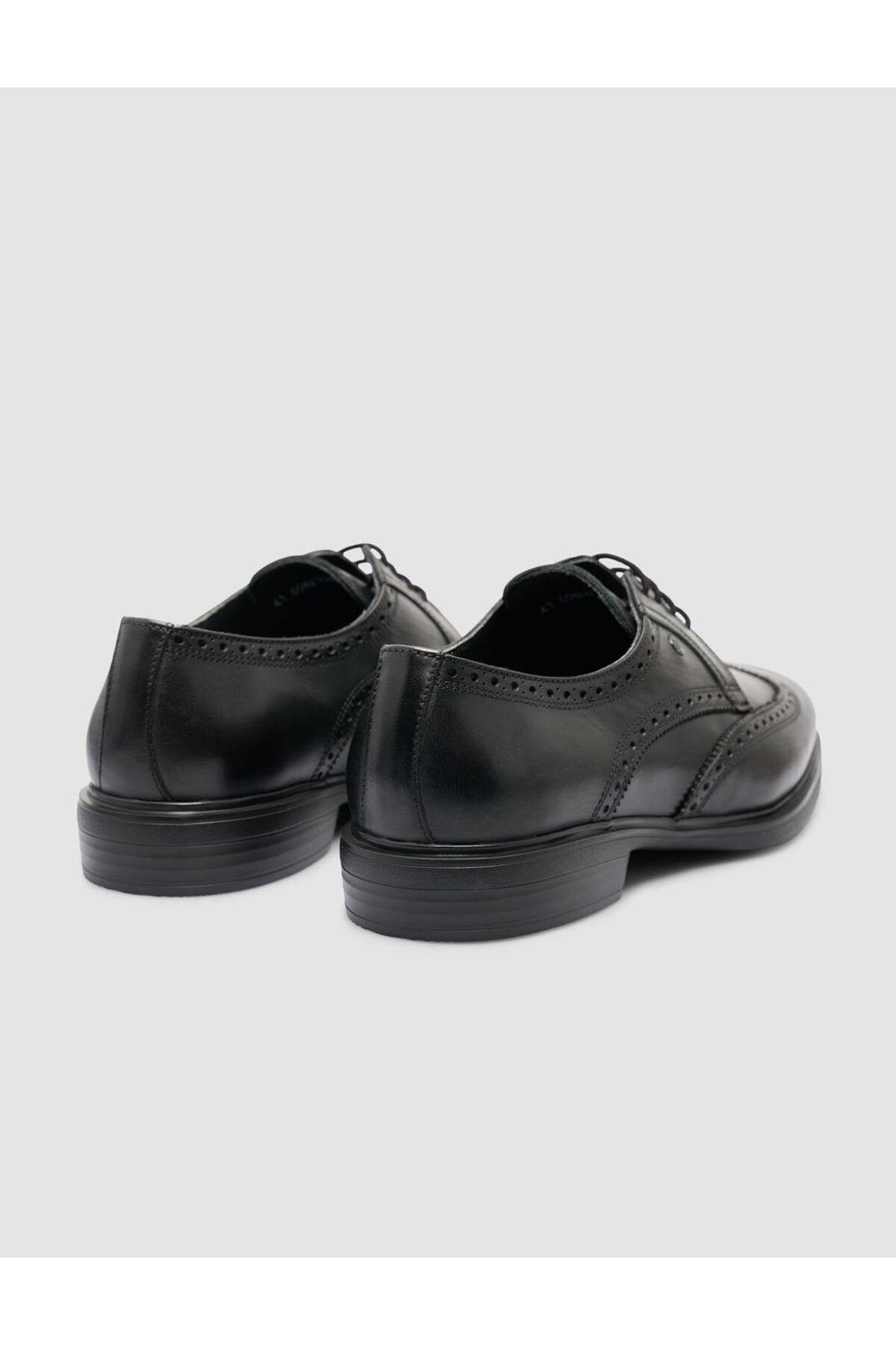 Cabani Shoes %100 Cuir Véritable Noir Chaussures Classiques Pour Hommes - Multicolore