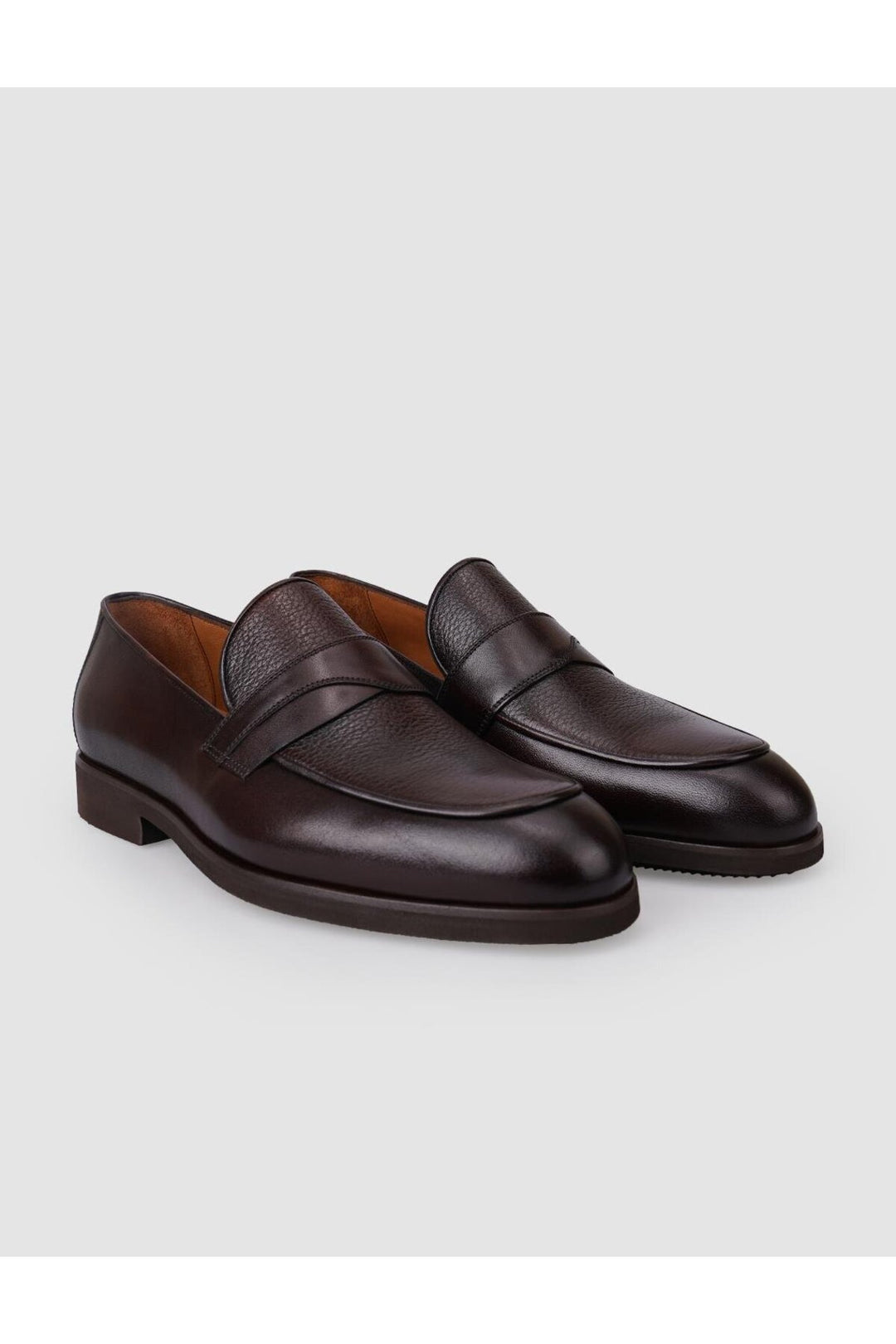 Cabani Shoes %100 Cuir véritable Chaussures classiques pour hommes Marron - Multicolore