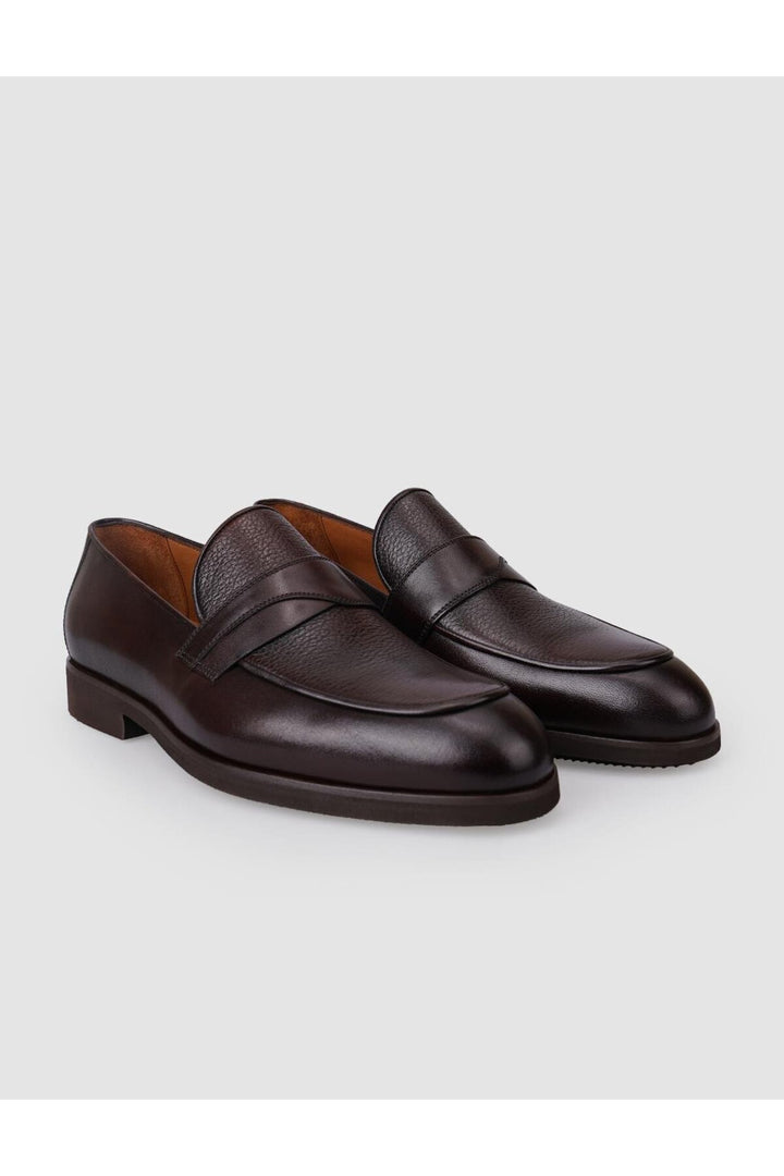 Cabani Shoes %100 Cuir véritable Chaussures classiques pour hommes Marron - Multicolore