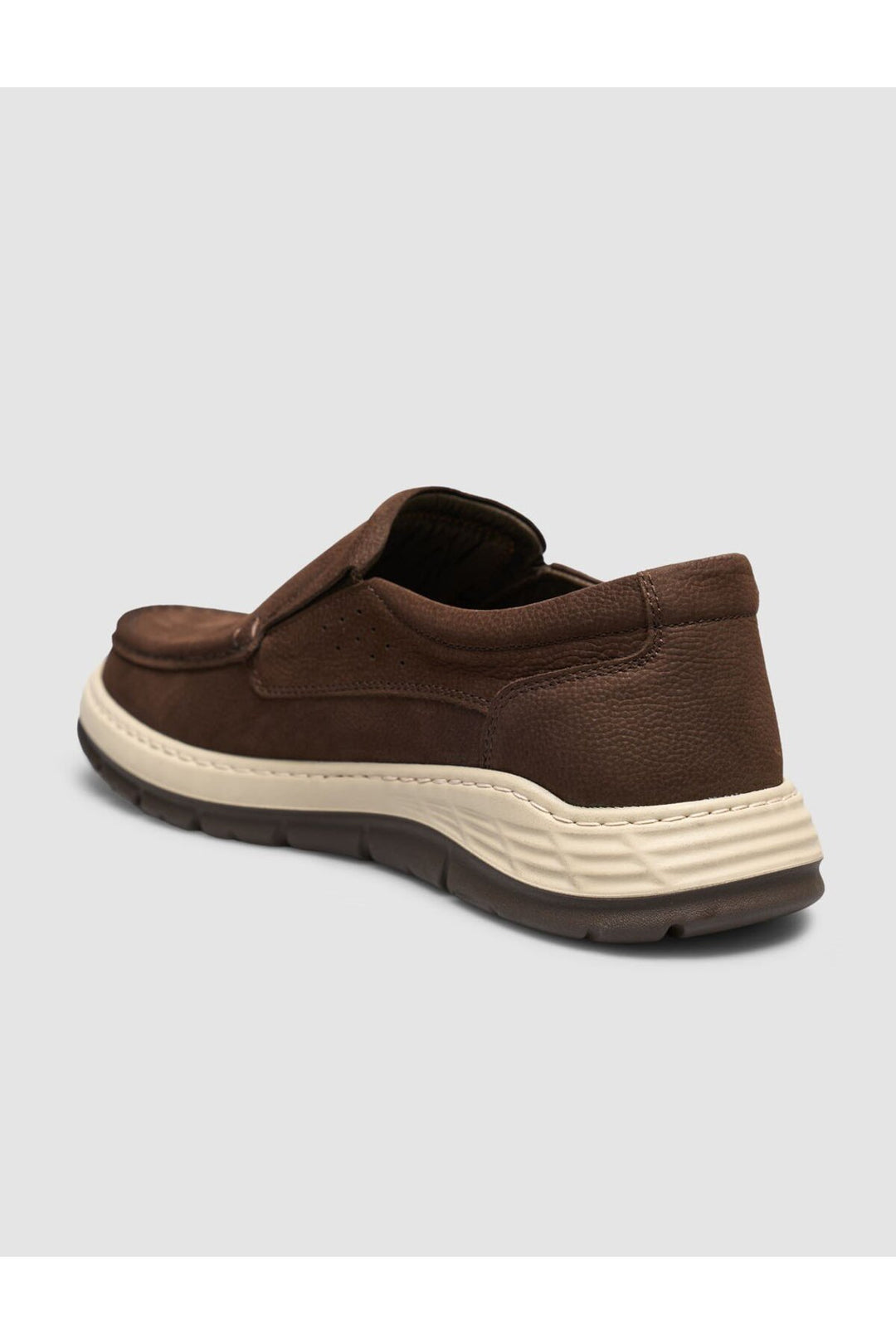 Cabani Shoes Chaussures Loafer pour hommes en cuir véritable marron - Multicolore