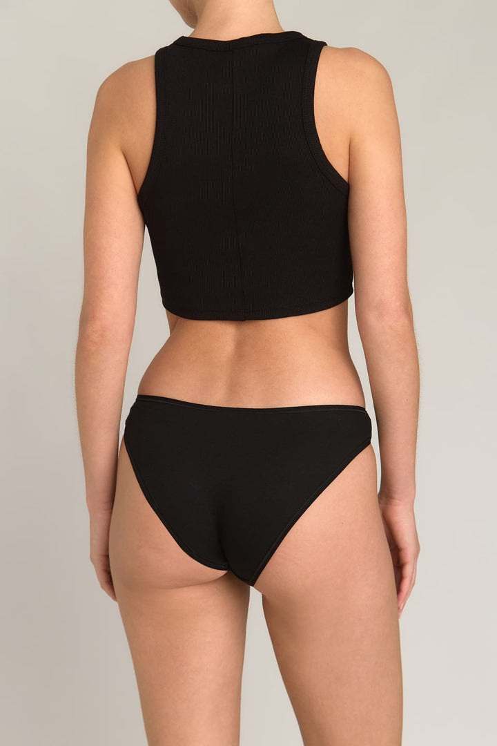 Lovely Things DORIS Culotte en Modal Mélangé - Noir