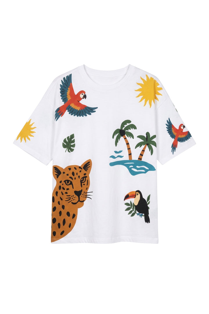 Hipnotico T-shirt Tropica - Multicolore