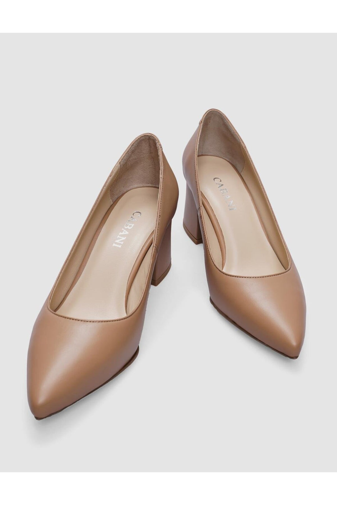 Cabani Shoes %100 Cuir véritable Escarpins en vison pour femmes - Vison