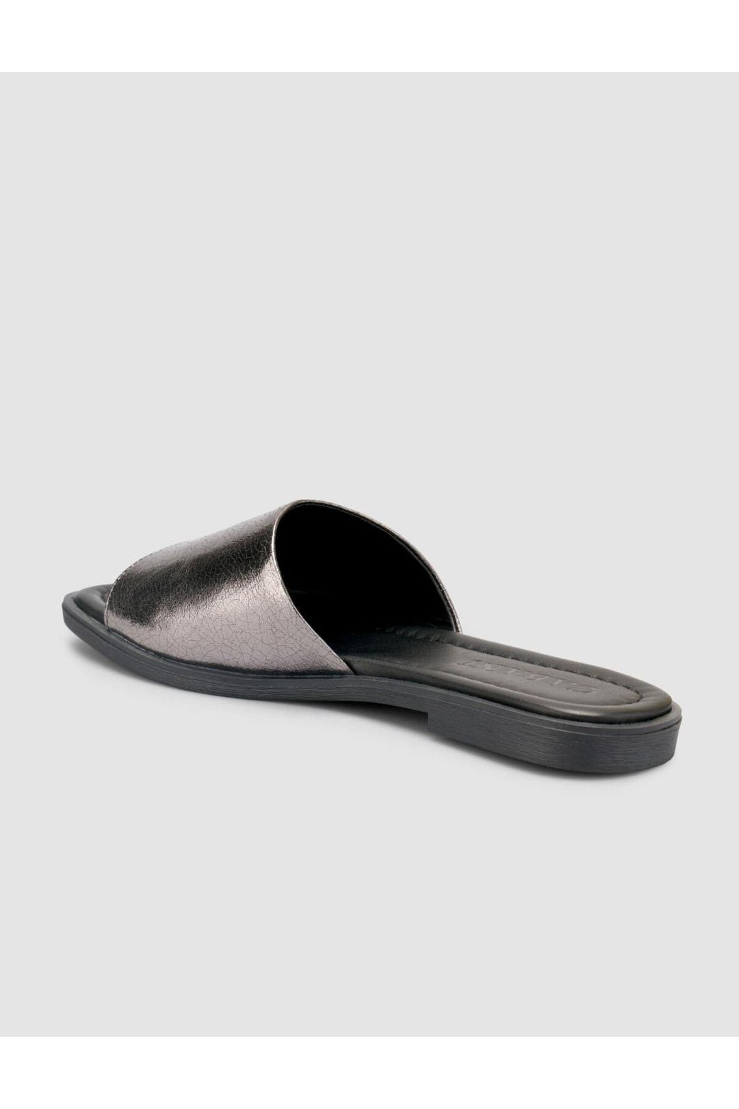 Cabani Shoes %100 Cuir véritable Sandales noires pour femmes - Multicolore