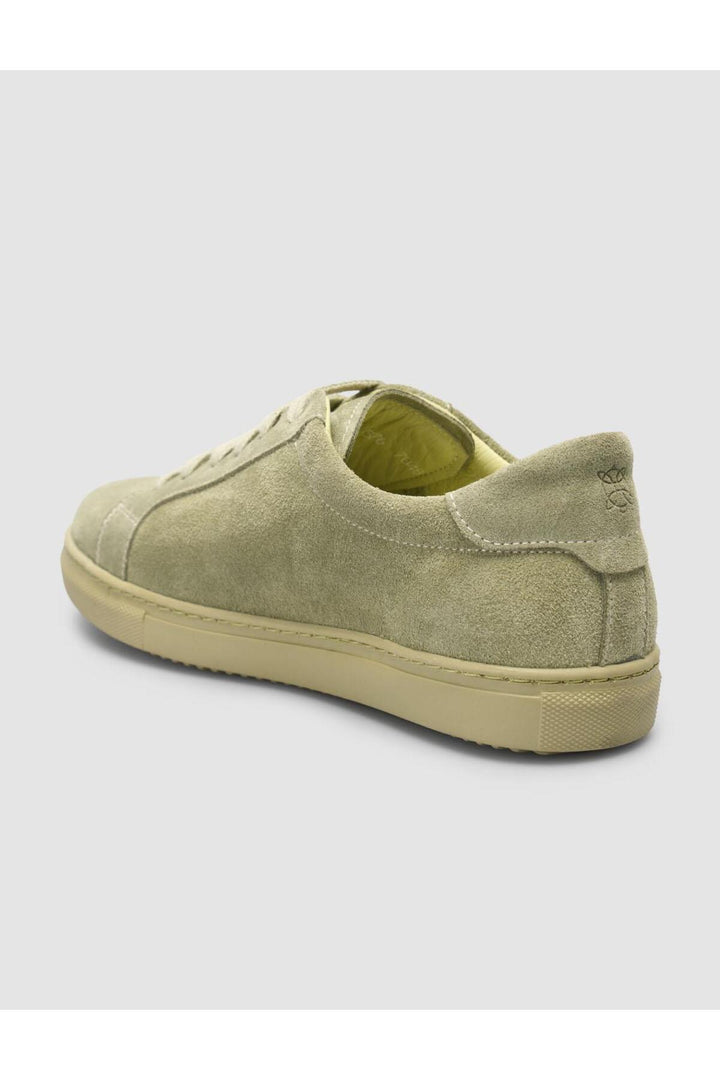 Cabani Shoes MonaMae Baskets Femme Suède Vert - Vert