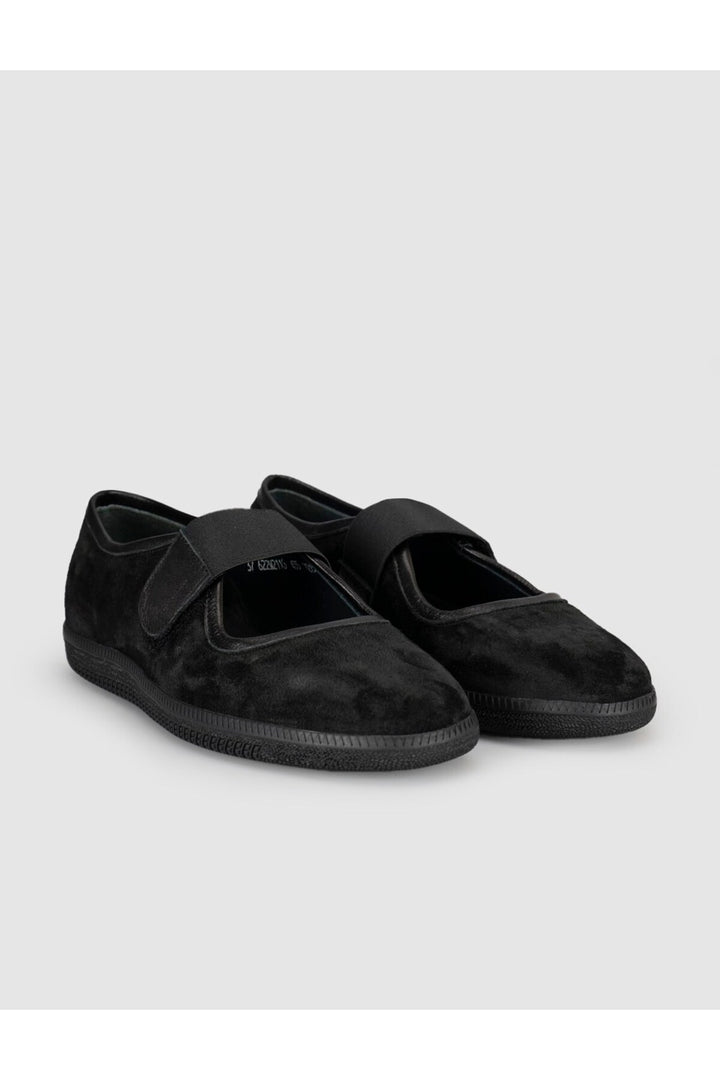 Cabani Shoes Chaussures ballerines pour femmes à bande noire - Multicolore