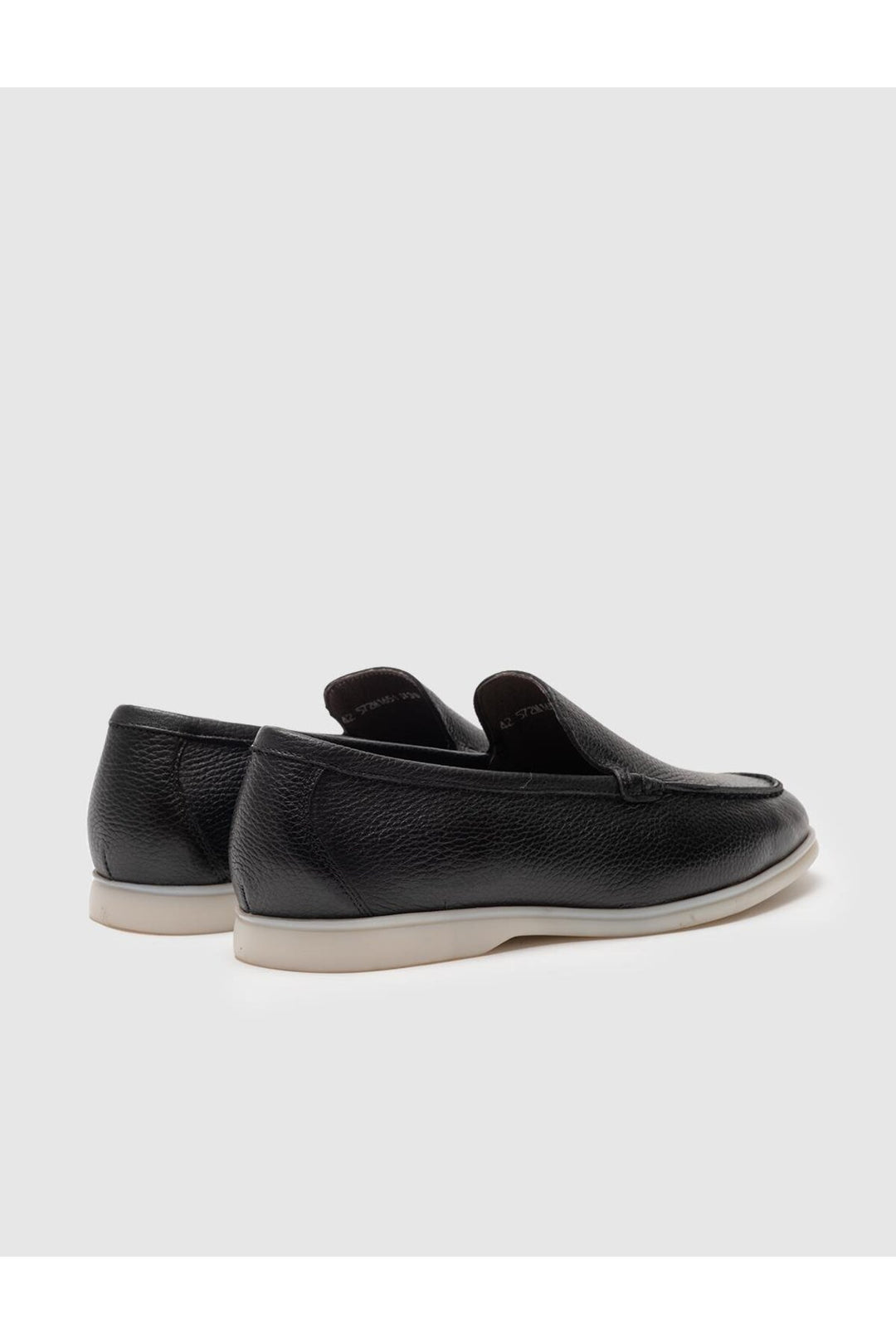 Cabani Shoes Chaussures de ville pour hommes en cuir véritable noires - Multicolore