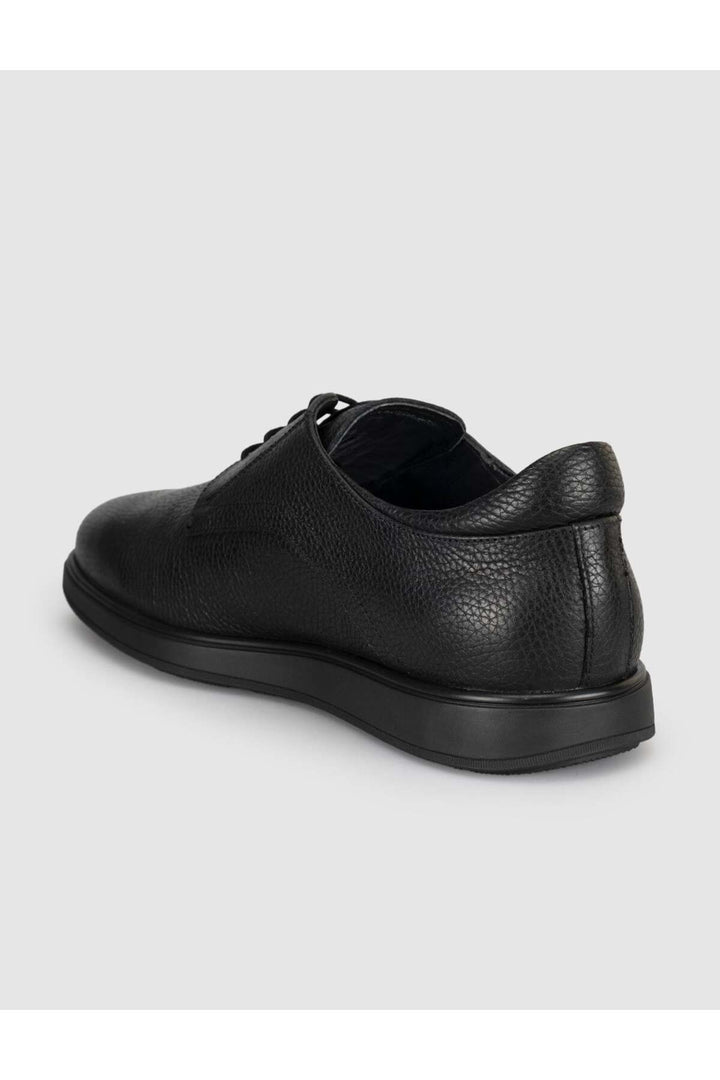 Cabani Shoes Chaussures classiques pour hommes en cuir véritable noires - Multicolore