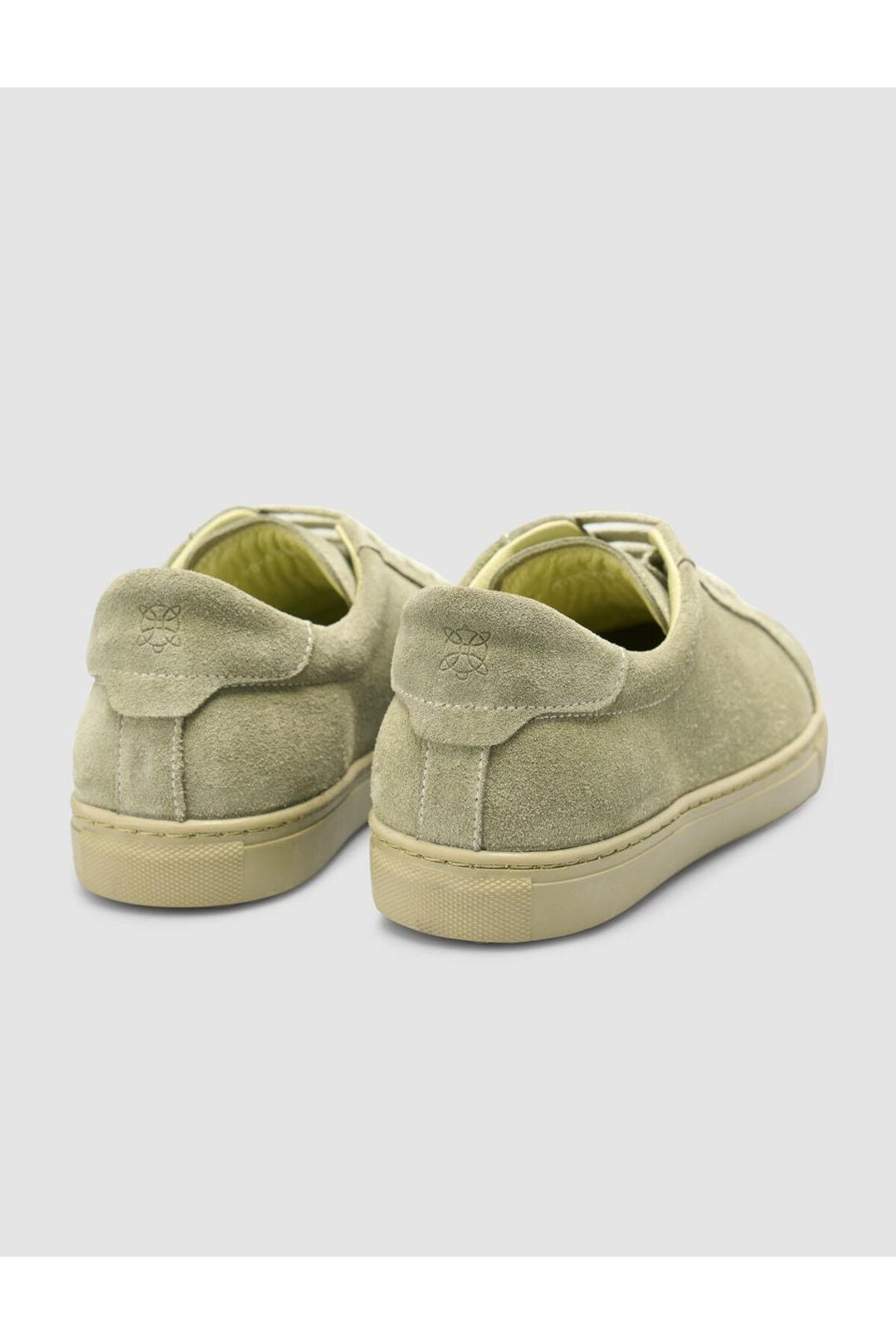 Cabani Shoes MonaMae Baskets Femme Suède Vert - Vert