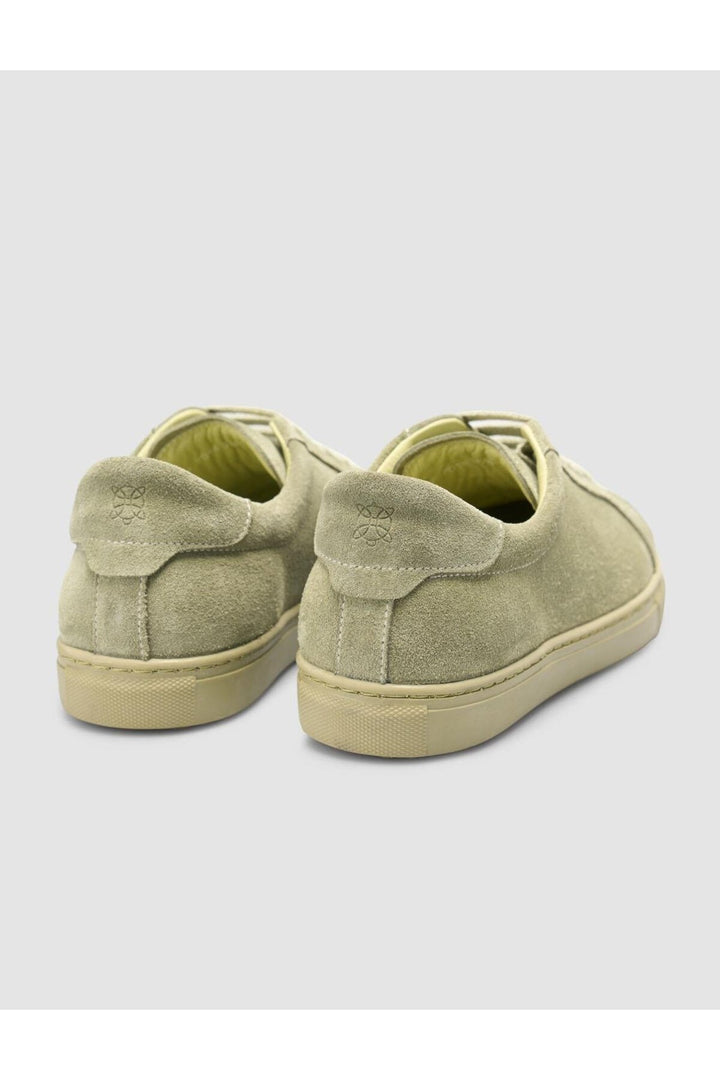 Cabani Shoes MonaMae Baskets Femme Suède Vert - Vert