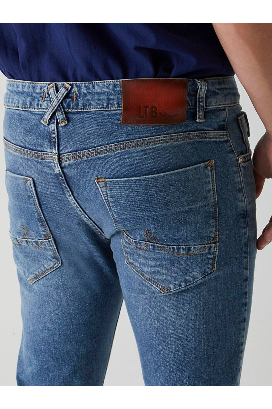 LTB Pantalon en jean à taille basse Joshua Narrow Leg